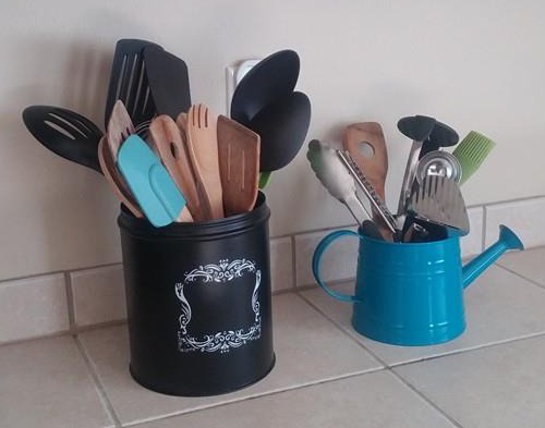Utensil Crock Ideas: For Convenience & Saving Drawer Space