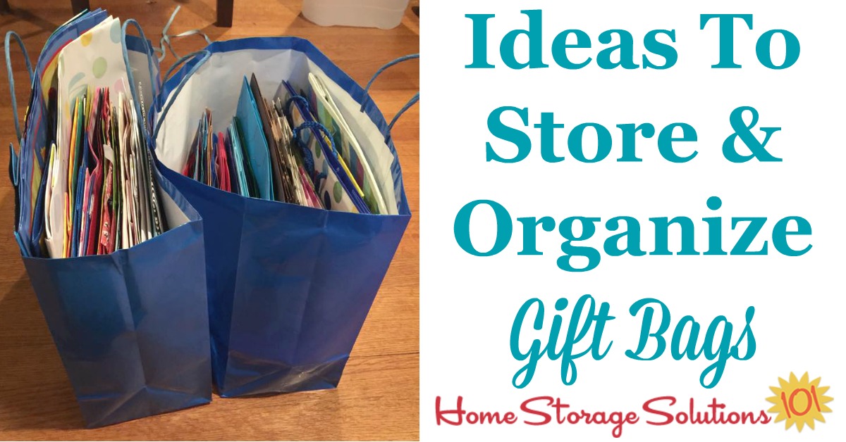 organize gift bags facebook image 2