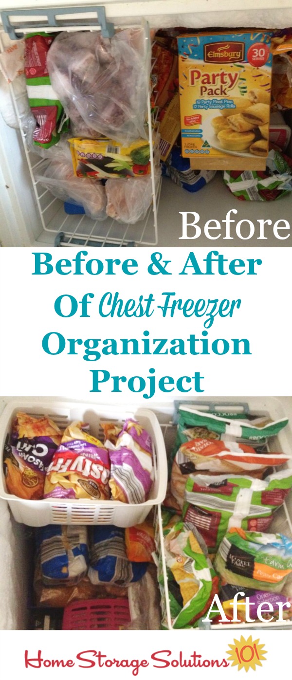 4 Cheap & Easy Ways to Organize a Chest Freezer - Meal Plan Addict