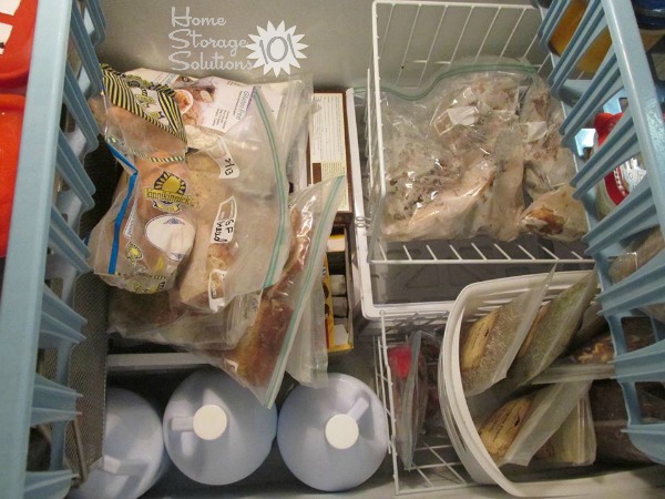 Organizing a chest freezer: 10 ways to store frozen food
