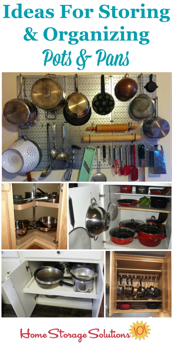 14 Pots and Pans Storage Ideas