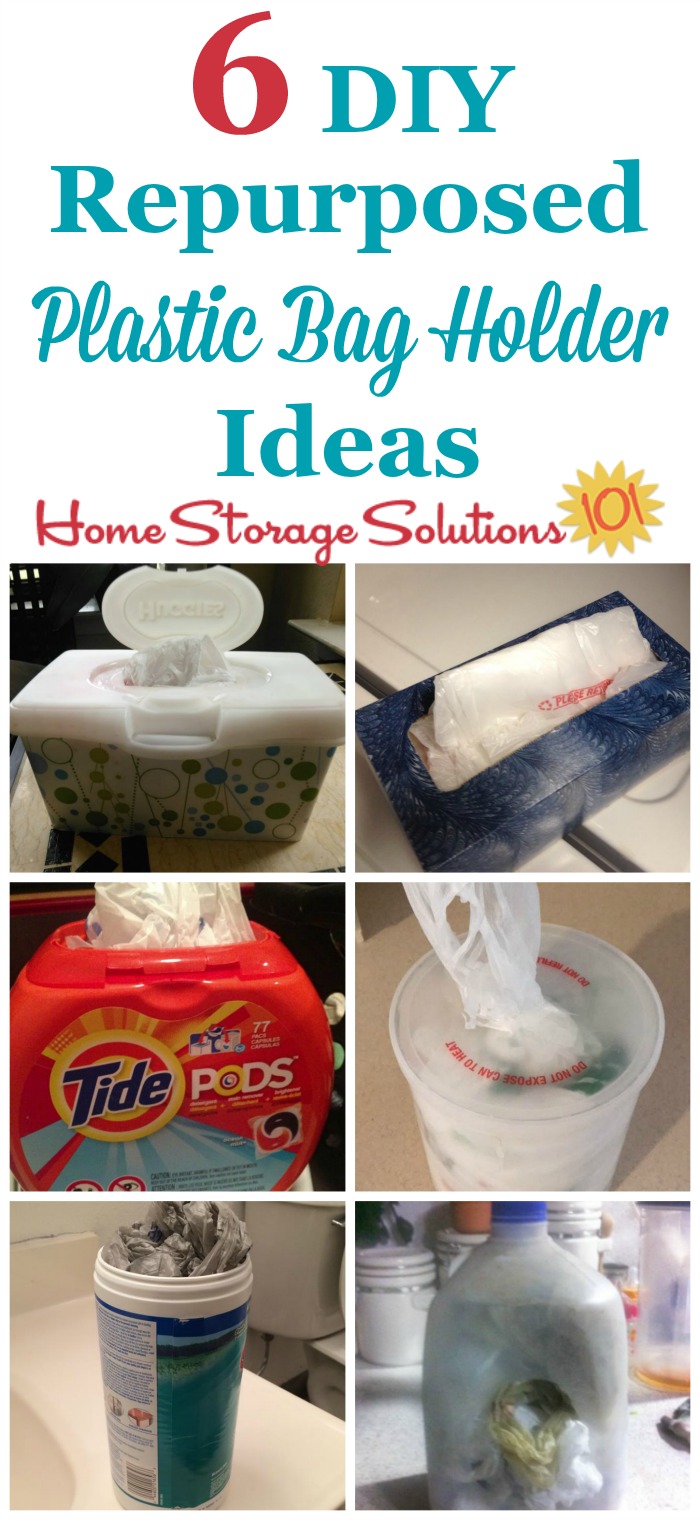 How to Make a Plastic Bag Holder (with Pictures) - wikiHow