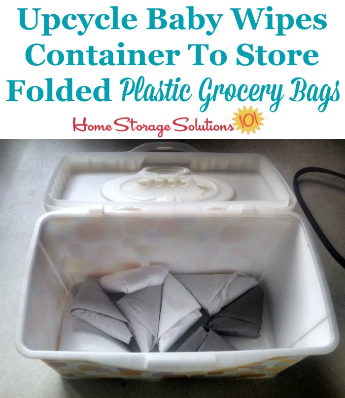 DIY Plastic Bag Holder - How to Store Plastic Bags