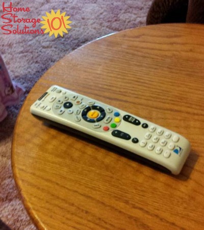 ORGANIZER FOR REMOTE CONTROL OR REMOTE CONTROL STEP BY STEP TUTORIAL 