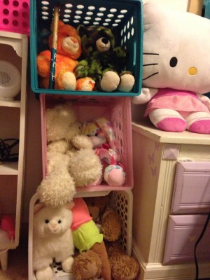 best way to organize stuffed animals
