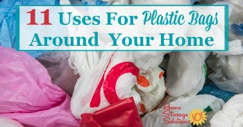 DIY Decorative Plastic Bag Storage Dispenser » Thrifty Little Mom