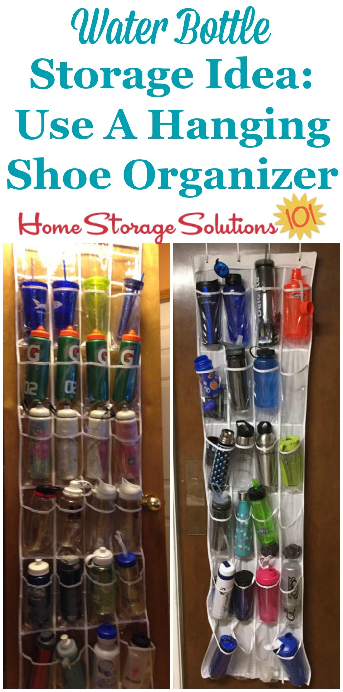 Water Bottle Storage & Organization Ideas  Water bottle storage, Bottle  storage, Organization storage solutions
