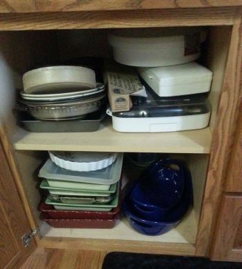 Easily Organize Your Baking Pans (In Any Cabinet!) - The Homes I Have Made