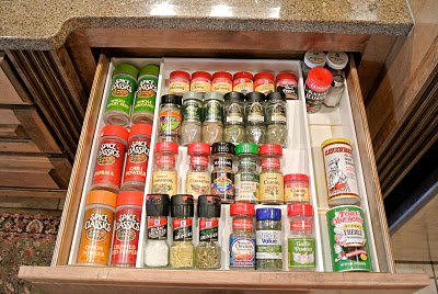 Spice Storage Ideas - On Sutton Place