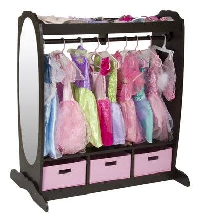 Guidecraft Dress Up Storage Center ,White