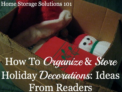 How to Store Holiday Decorations