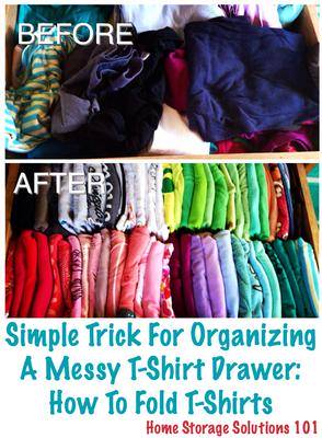 T-Shirt Folder Clothes Flip Fold Wardrobe Storage Closet Organizer