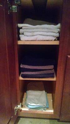 How To Declutter Kitchen Towels & Dish Cloths