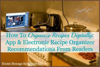 Best Way to Organize Recipes Digitally