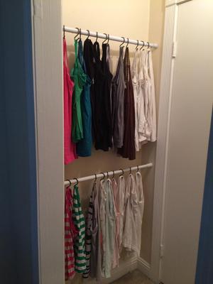 How To Organize Tank Tops & Camis